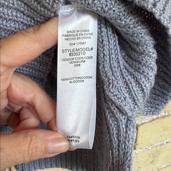 Splendid Bluish Gray Knit Tank Top - Picture 3 of 4